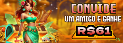 Imagem promocional da 77r mostrando a plataforma e suas vantagens